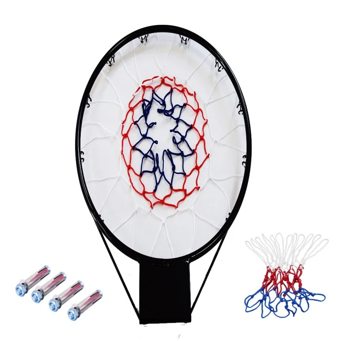 48 cm zware metalen basketbalring met net