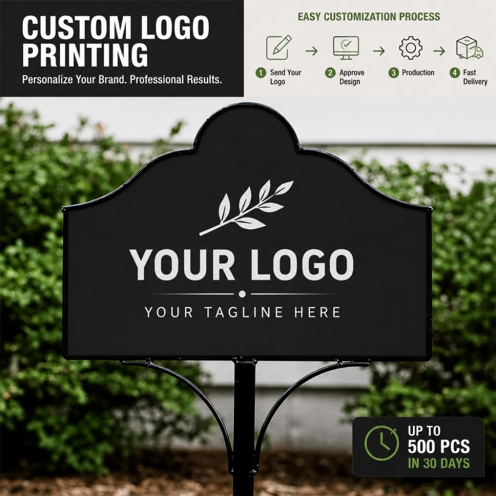 Decorative Garden Sign Holder