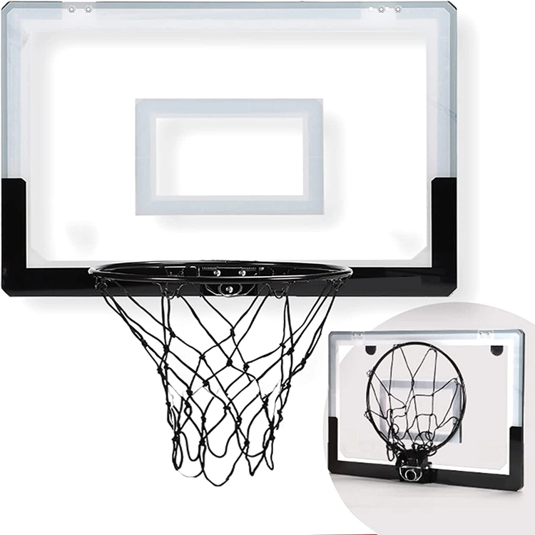 Over-de-deur opvouwbare mini-basketbalringset
