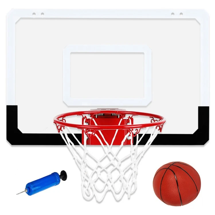 Aan de muur gemonteerde mini-basketbalring